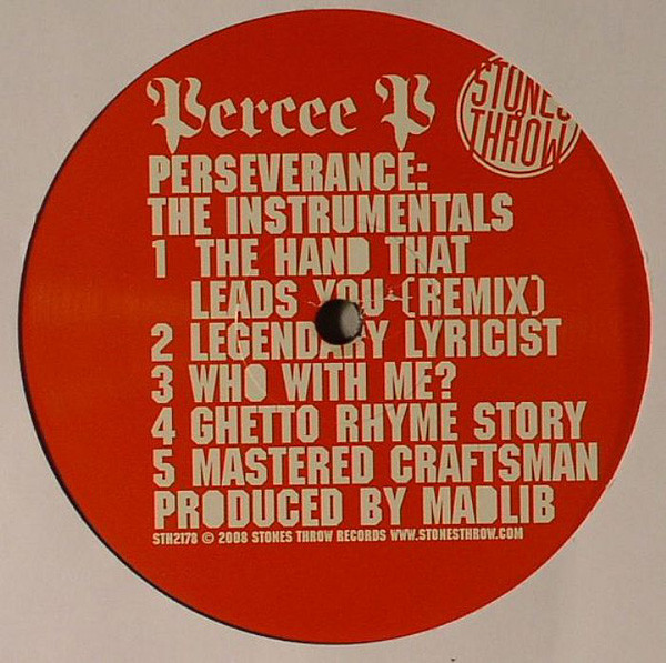 Percee P - Perseverance: The Instrumentals - Vinyl Record image 1