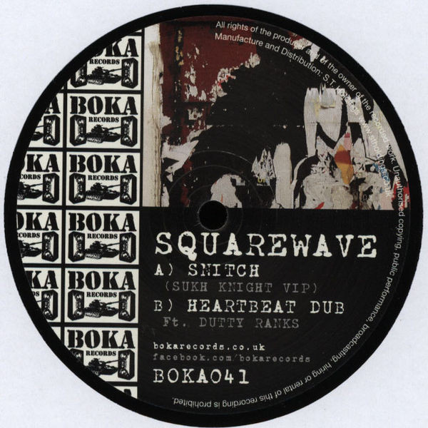 Squarewave - Snitch (Sukh Knight VIP) - Vinyl Record 12" image 1