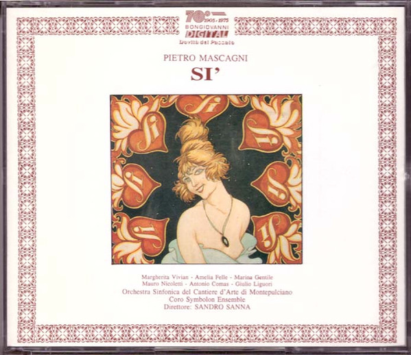 Pietro Mascagni - Si' - Used CD image 1