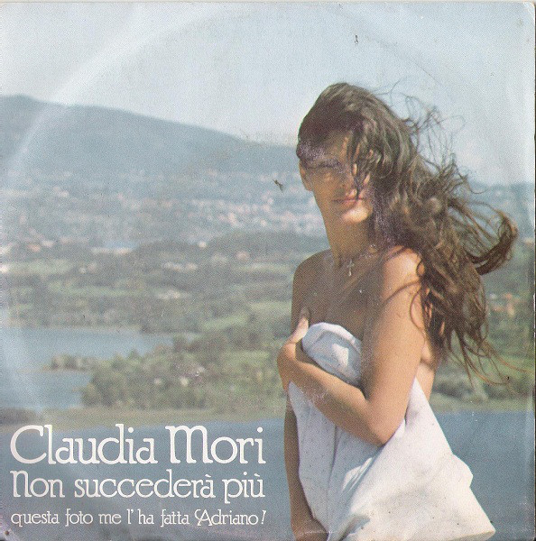 Claudia Mori - Non Succedera Più - Used Vinyl Record 7" image 1