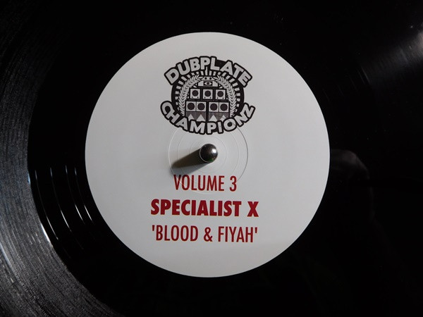 Specialist X - Volume 3 - Vinyl Record 10" image 1