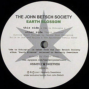 John Betsch Society - Ode To Ethiopia - Vinyl Record 7" image 1