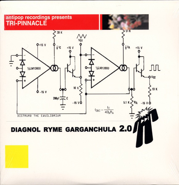 Tri-Pinnacle - Diagnol Ryme Garganchula 2.0 - Vinyl Record 12" image 1
