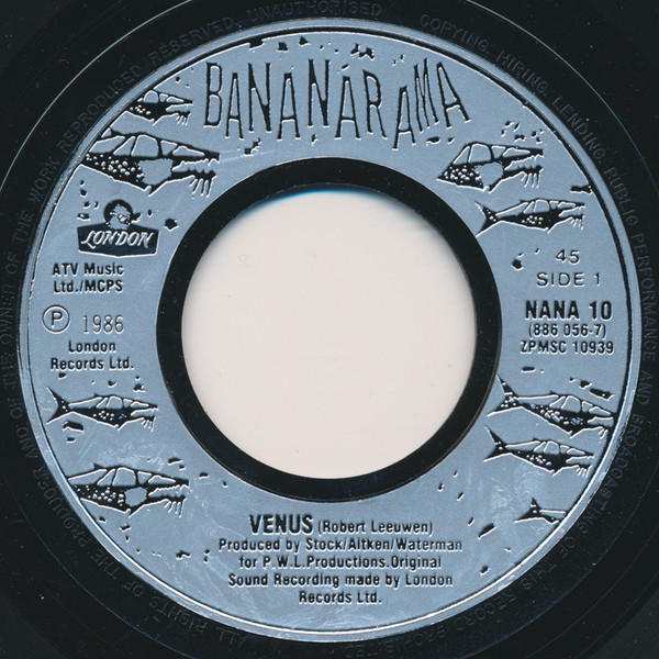 Bananarama - Venus - Used Vinyl Record 7" image 1