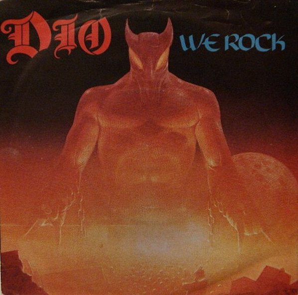 Dio - We Rock - Used Vinyl Record 7" image 1