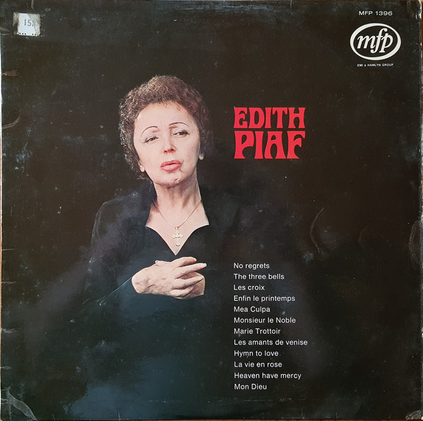 Edith Piaf - Used Vinyl Record image 1