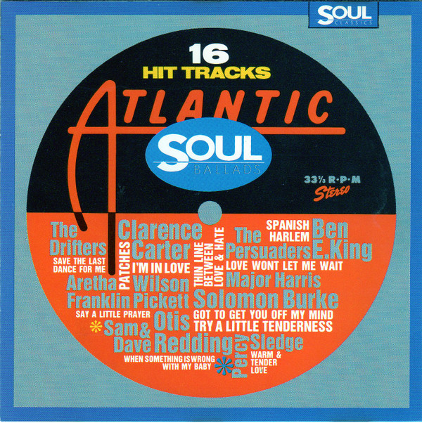 Various - Atlantic Soul Ballads - Used CD image 1