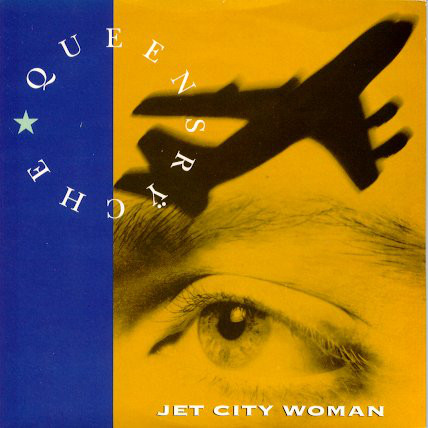 Queensrÿche - Jet City Woman - Used Vinyl Record 7" image 1