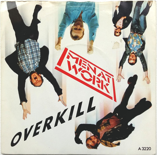 Men At Work - Overkill - Used Vinyl Record 7" image 1