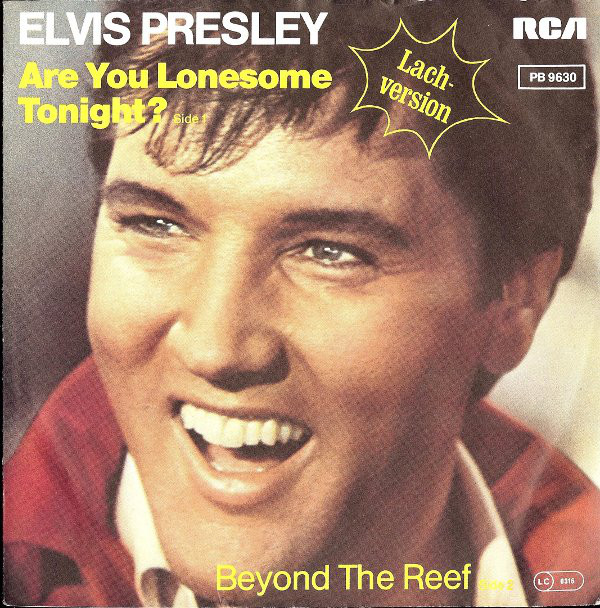 Elvis Presley - Are You Lonesome Tonight? (Lach-Version) - Used Vinyl R image 1