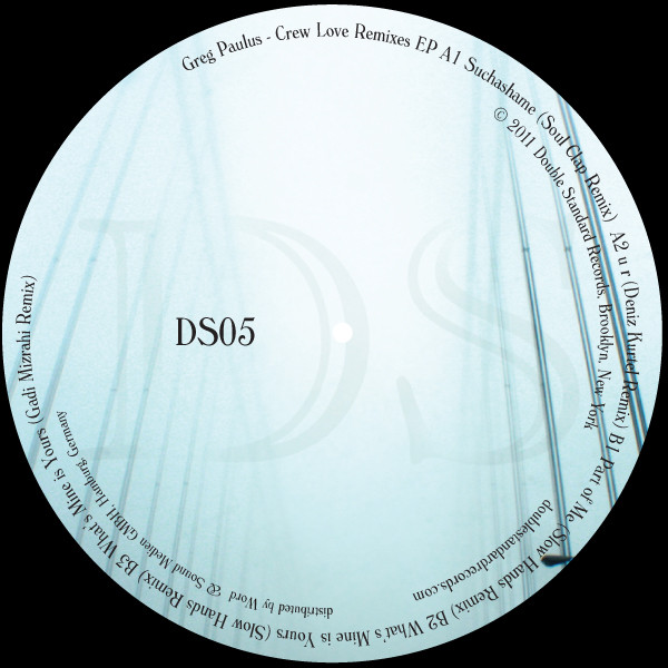 Greg Paulus - Crew Love Remixes EP - Vinyl Record 12" image 1