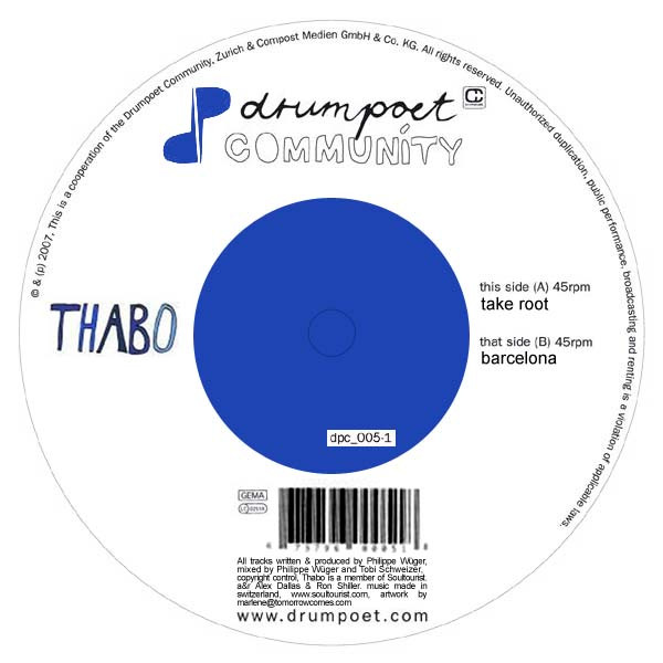 Thabo - Take Root - Vinyl Record 12" image 1