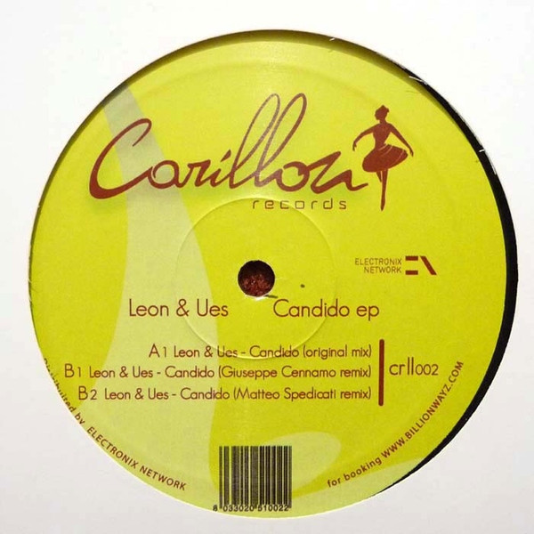 Leon - Candido EP - Vinyl Record 12" image 1