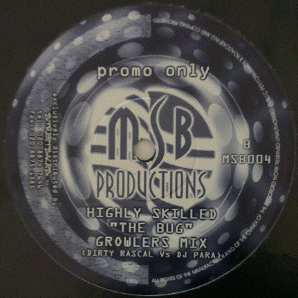 Highly Skilled - Bug - Vinyl Record 12" image 1