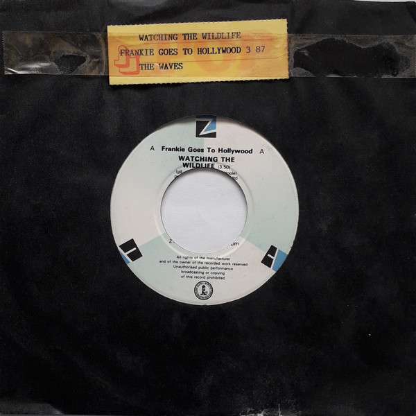Frankie Goes To Holl - Watching The Wildlife - Used Vinyl Record 7" image 1