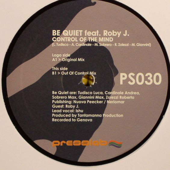Be Quiet - Control Of The Mind - Vinyl Record 12" image 1