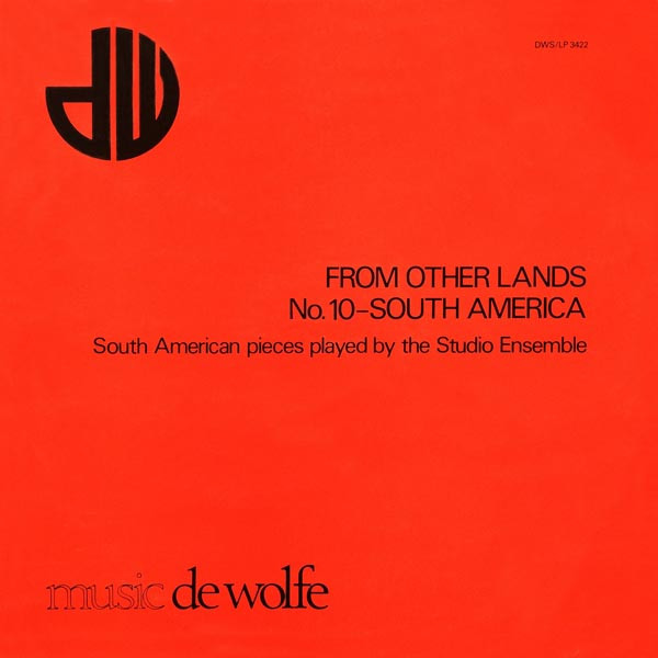 Studio Ensemble - From Other Lands No. 10 - South America - Used Vinyl image 1