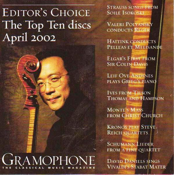 Various - Gramophone Editor's Choice: April 2002 - CD image 1