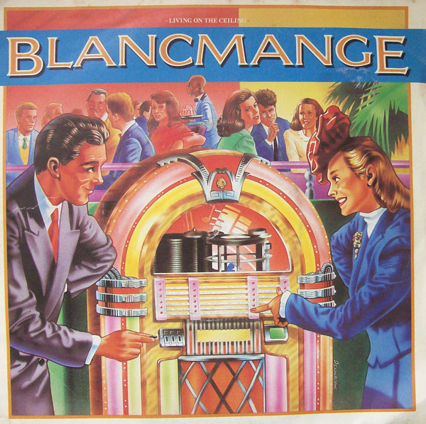 Blancmange - Living On The Ceiling - Used Vinyl Record 7" image 1