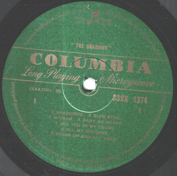 Shadows - Used Vinyl Record image 1