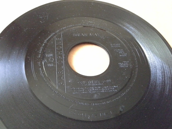 Brian May - Driven By You - Used Vinyl Record 7" image 1