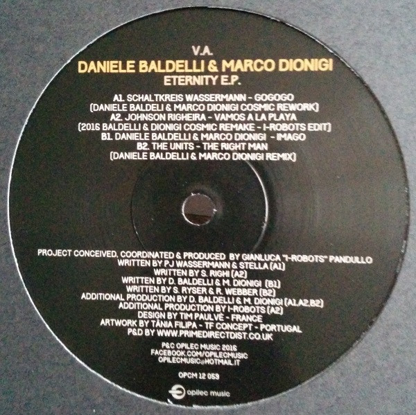 Daniele Baldelli - Eternity E.P. - Vinyl Record 12" image 1