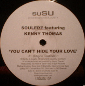 Souledz - You Can't Hide Your Love - Used Vinyl Record 12" image 1
