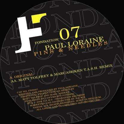 Paul Loraine - Pins & Needles - Vinyl Record 12" image 1