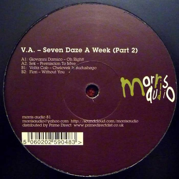 Various - Seven Daze A Week (Part 2) - Vinyl Record 12" image 1