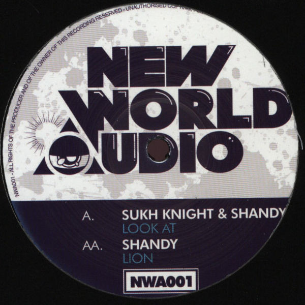 Sukh Knight - Look At / Lion - Vinyl Record 12" image 1
