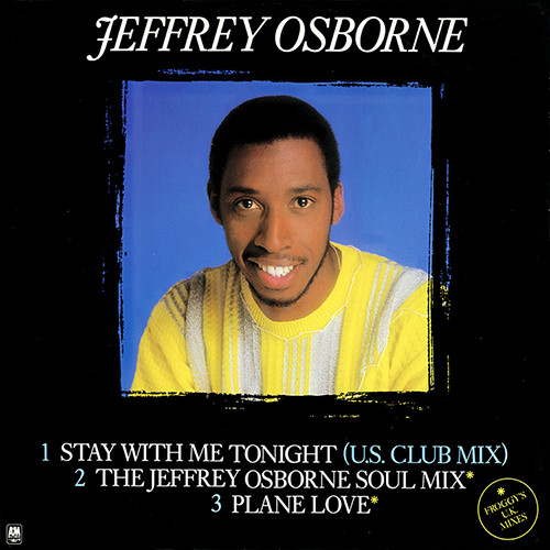 Jeffrey Osborne - Stay With Me Tonight - Used Vinyl Record 12" image 1