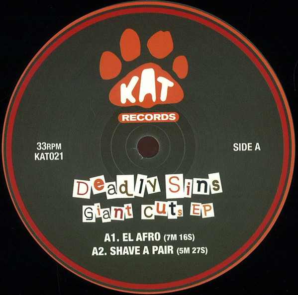 Deadly Sins - Giant Cuts EP - Vinyl Record 12" image 1