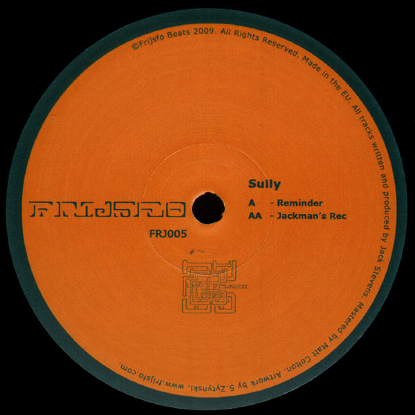 Sully - Reminder / Jackman's Rec - Vinyl Record 12" image 1