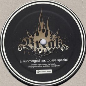 Break - Submerged / Todays Special - Vinyl Record 12" image 1