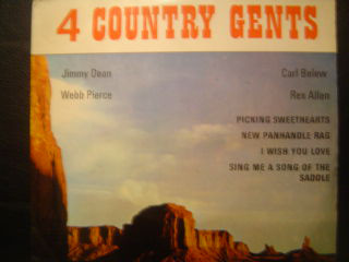 Various - 4 Country Gents - Used Vinyl Record 7" image 1