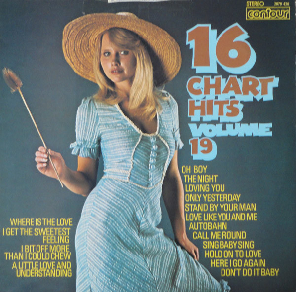 Unknown Artist - 16 Chart Hits Volume 19 - Used Vinyl Record image 1
