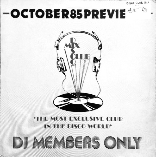Various - October 85 - Previews - Used Vinyl Record image 1