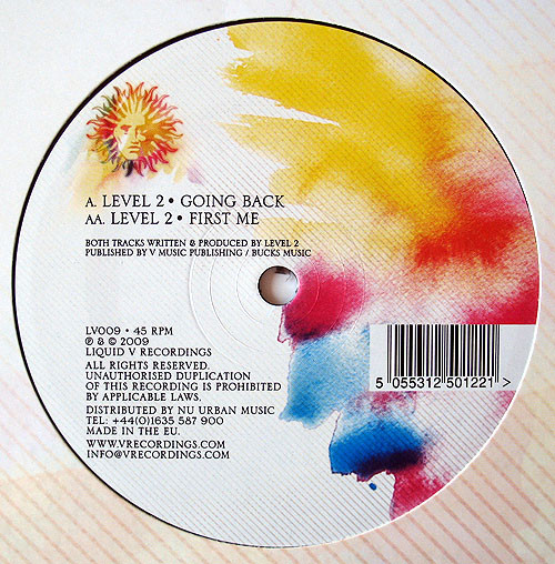 Level 2 - Going Back / First Time - Vinyl Record 12" image 1
