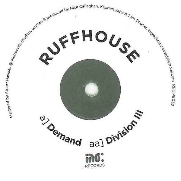 Ruffhouse - Demand / Division III - Vinyl Record 12" image 1