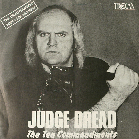 Judge Dread - Ten Commandments - Used Vinyl Record 7" image 1