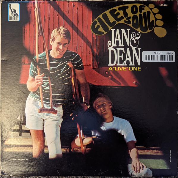 Jan & Dean - Filet Of Soul - Used Vinyl Record image 1