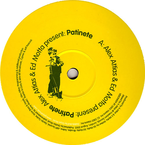 Alex Attias - Patinete / Sus 4 Jam - Used Vinyl Record 12" image 1