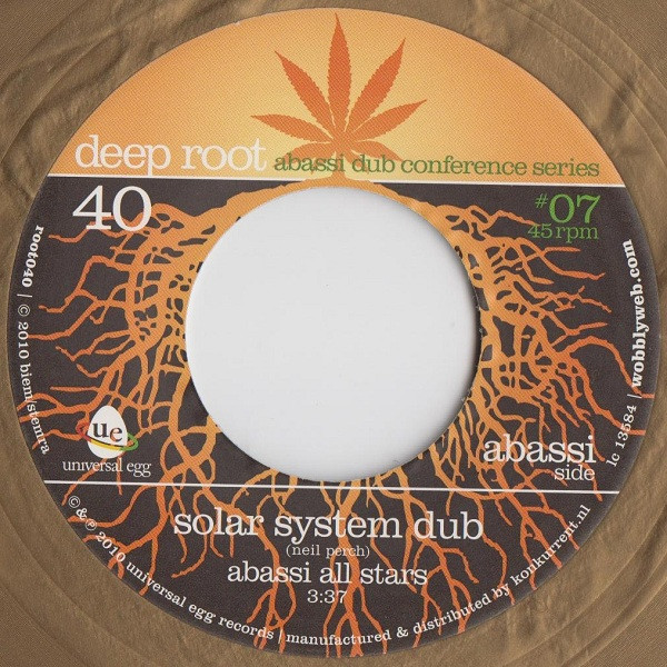 Abassi All Stars - Solar System Dub / Solar System - Vinyl Record 7" image 1