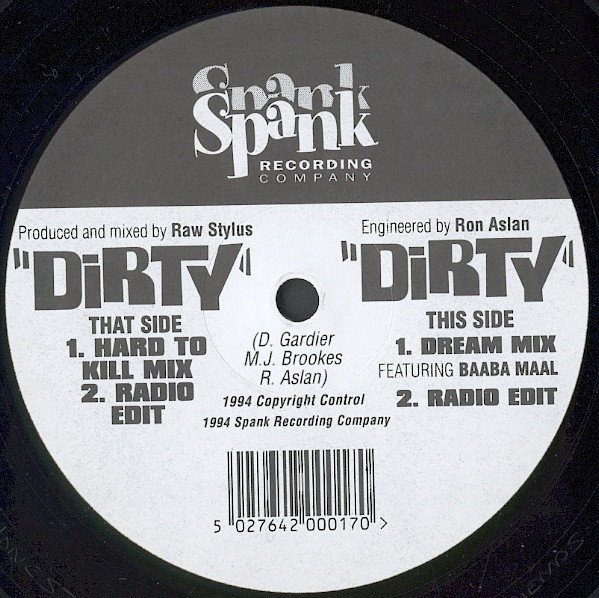 Raw Stylus - Dirty - Used Vinyl Record 12" image 1