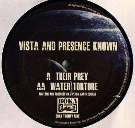 Vista - ir Prey / Water Torture - Vinyl Record 12" image 1