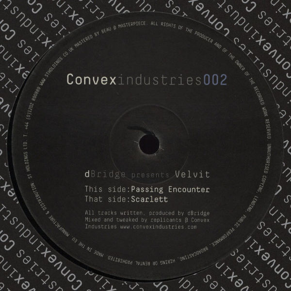 D-Bridge - Passing Encounter / Scarlett - Vinyl Record 10" image 1