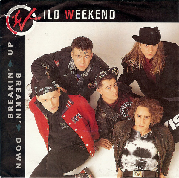 Wild Weekend - Breakin' Up Breakin' Down - Used Vinyl Record 7" image 1