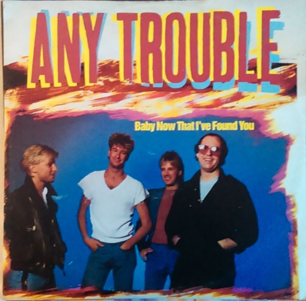 Any Trouble - Baby Now That I've Found You - Used Vinyl Record 12" image 1