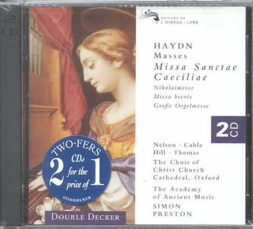 Joseph Haydn - Masses: Missa Sanctae Caeciliae / Nikolaimesse / Missa image 1