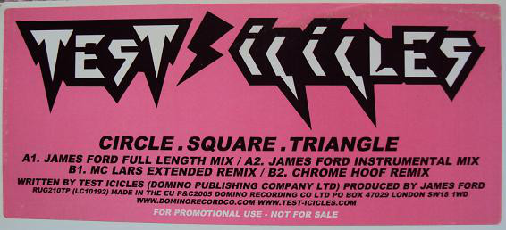 Test Icicles - Circle. Square. Triangle - Used Vinyl Record 1 image 1